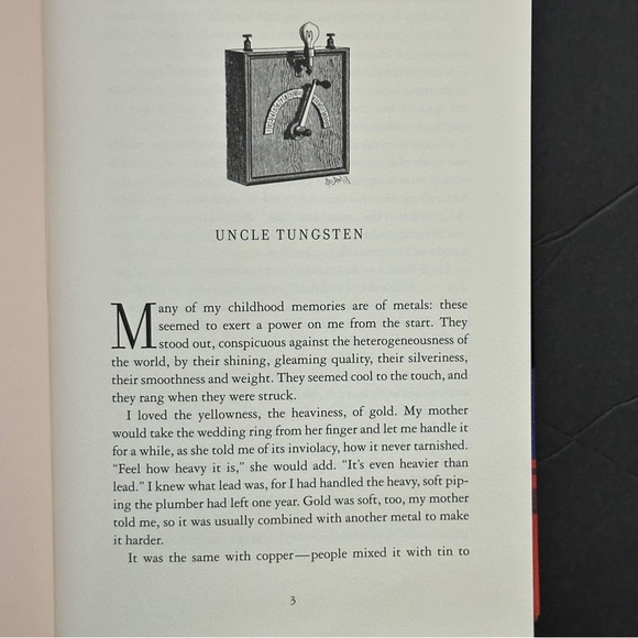Uncle Tungsten by Oliver Sacks | Memoir, Science | Hardcover Book - Picture 13 of 13